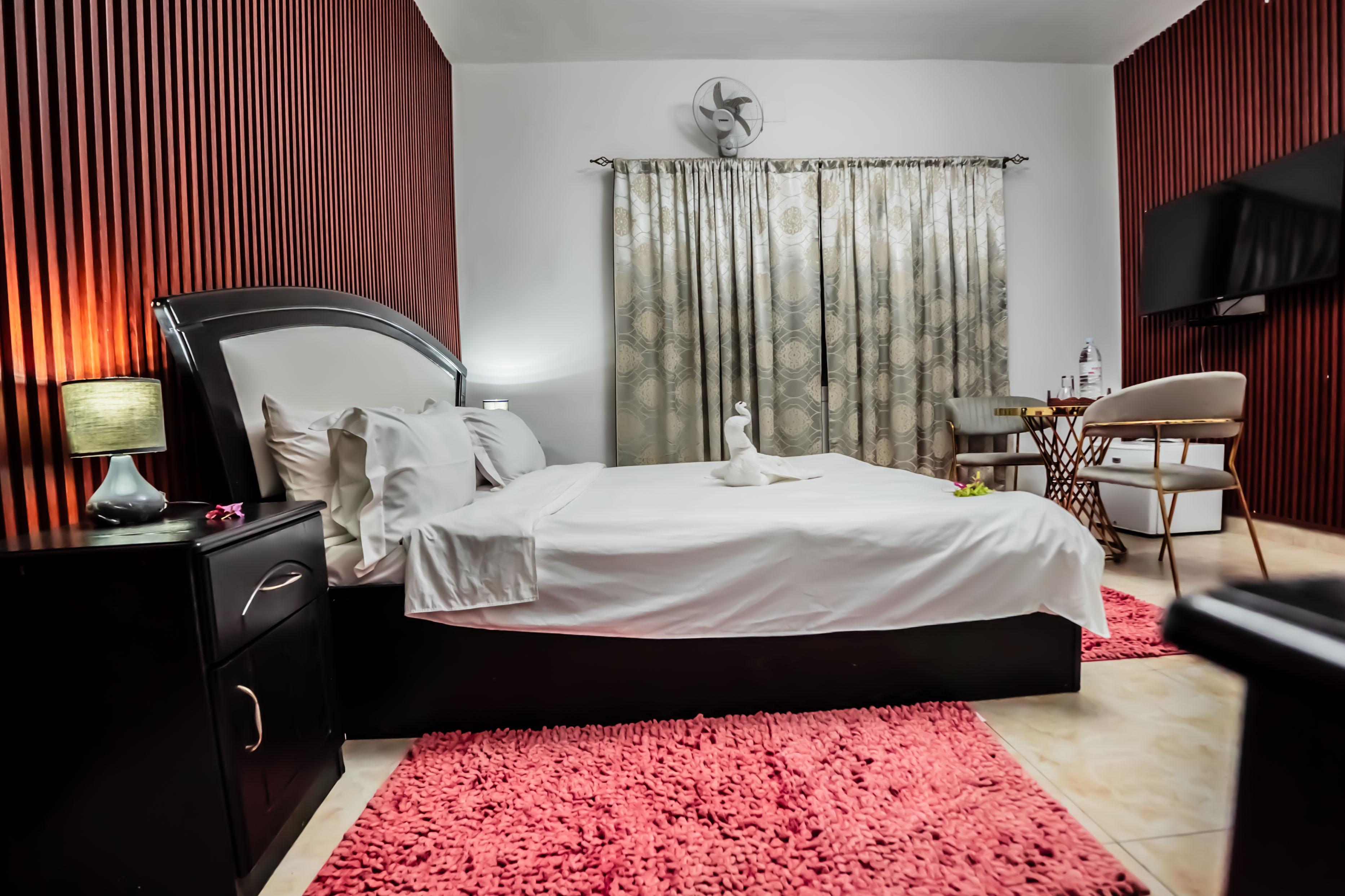 Chambre premium à l'Hôtel Le Jasmin